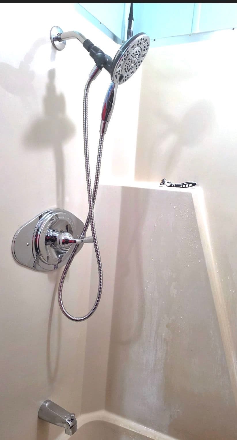 Gallery photos for Leaking Shower Valve Replaced Right with Delta Trim and New Water Lines: Image #5