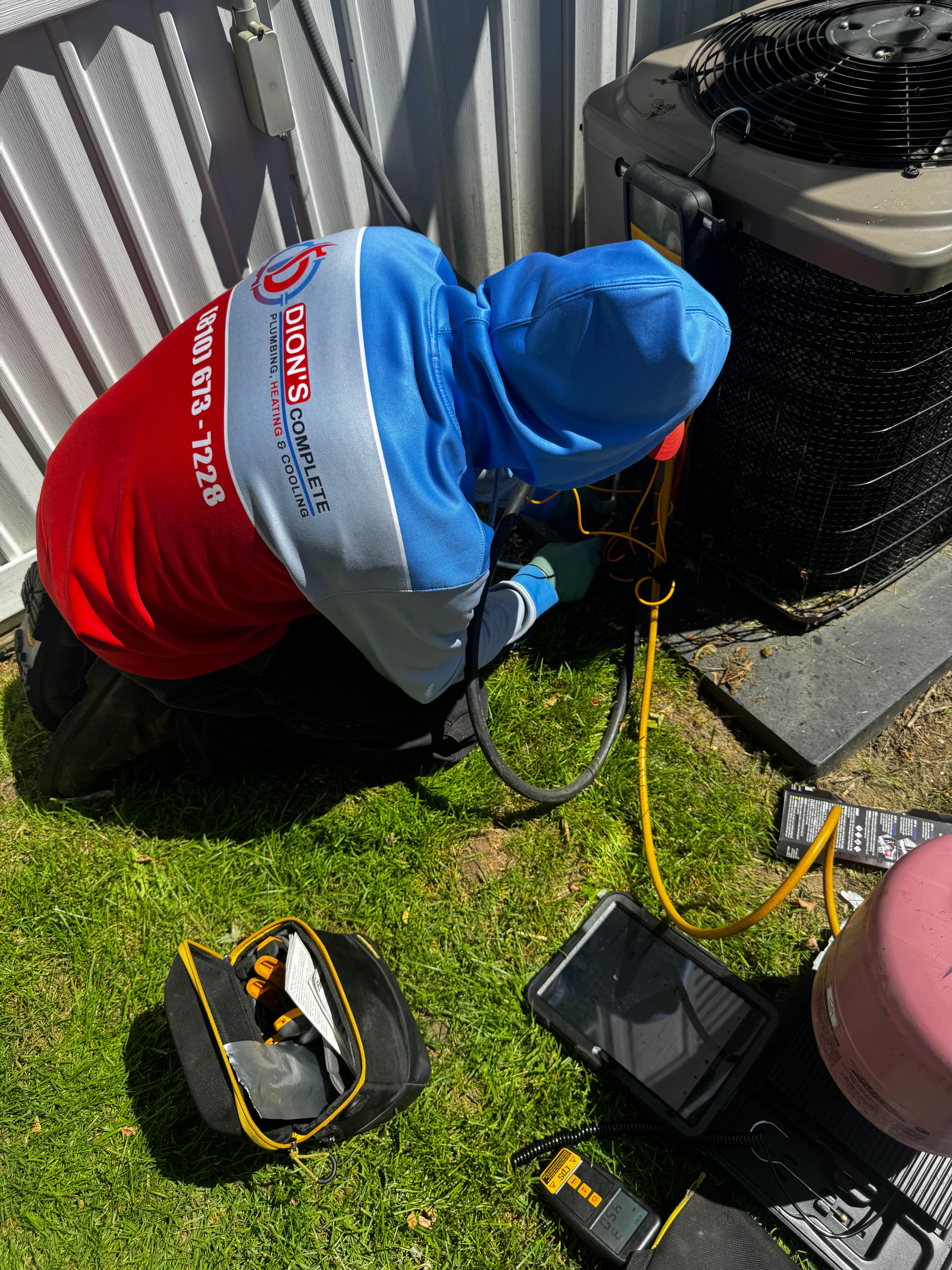 Project AC Refrigerant Leak Repair That Got This Home Cooling Again image