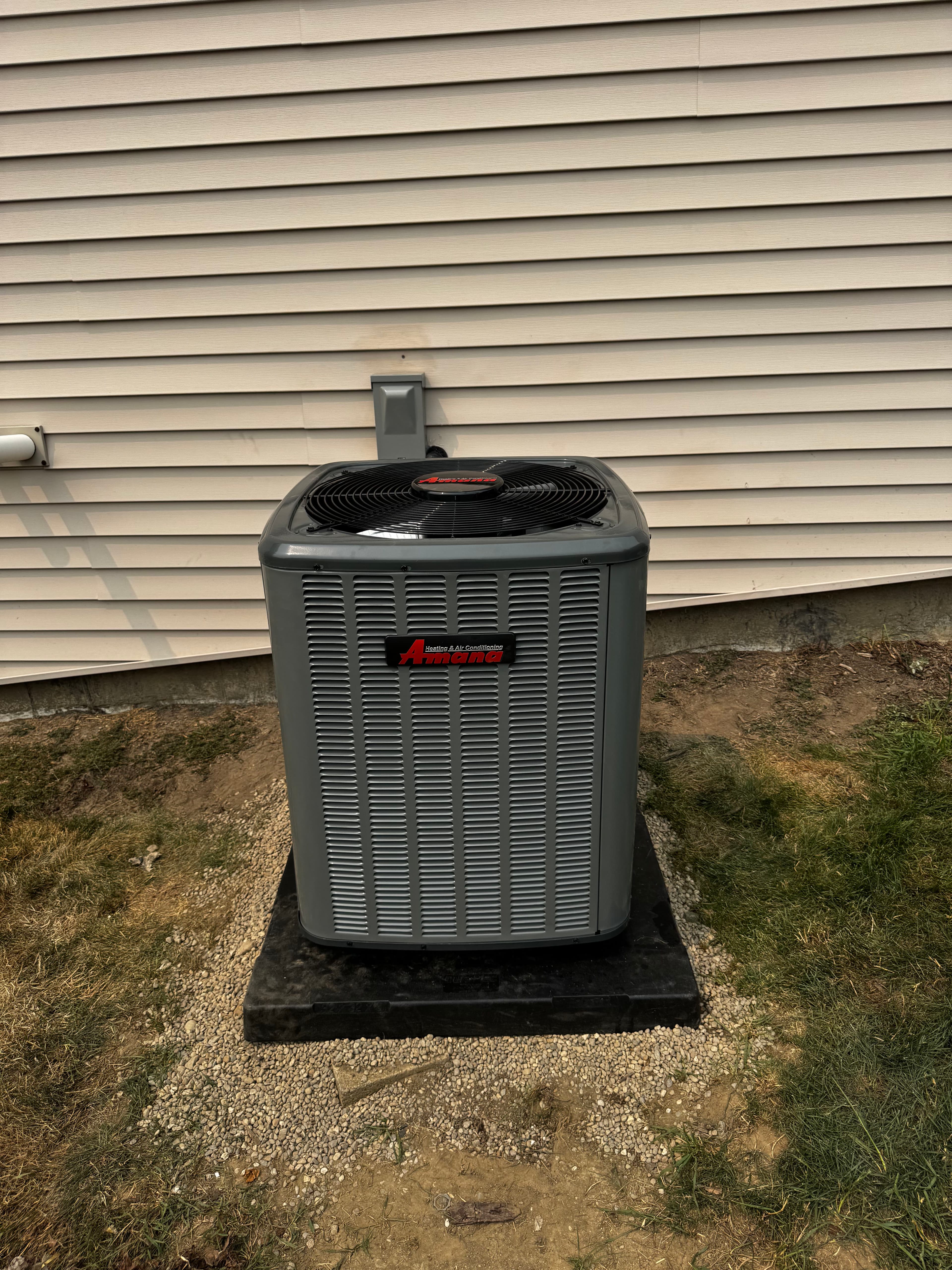 Project Old AC System Swapped Out for a New Amana 13.4 SEER Unit image