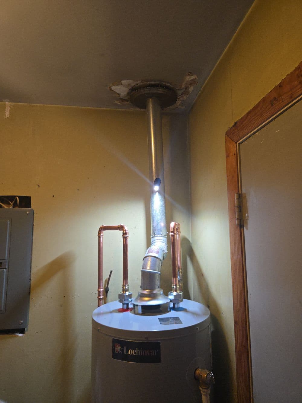 Gallery photos for 30-Gallon Gas Water Heater Replacement in Saginaw with New Copper Lines: Image #4