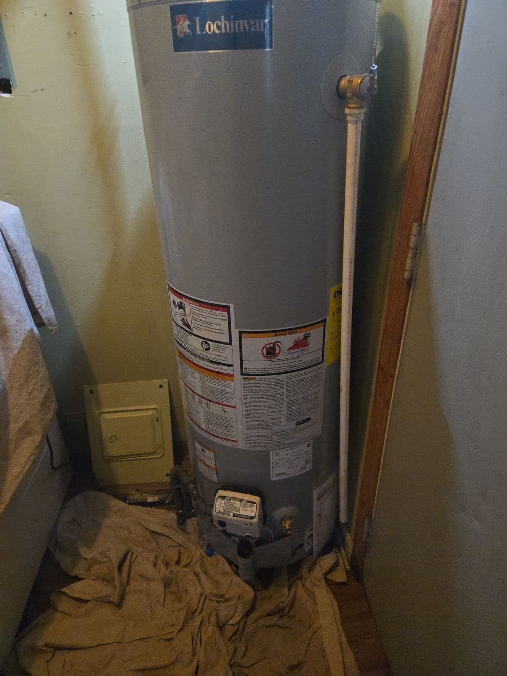 Gallery photos for 30-Gallon Gas Water Heater Replacement in Saginaw with New Copper Lines: Image #8