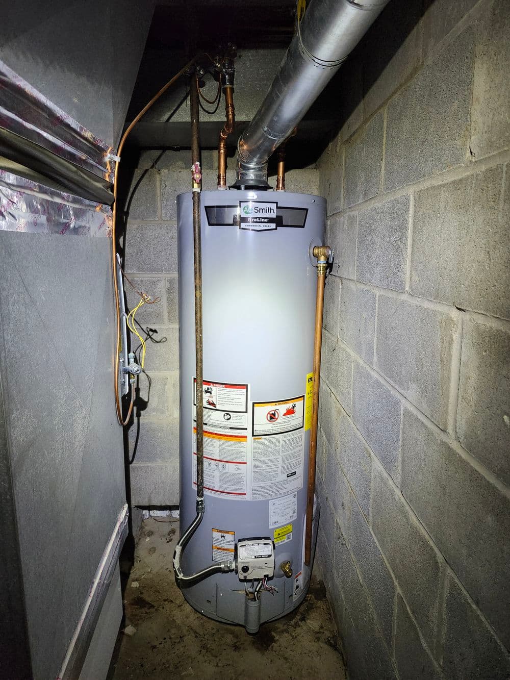 Gallery photos for Water Filtration, Softener and Gas Water Heater Install in Brighton: Image #1