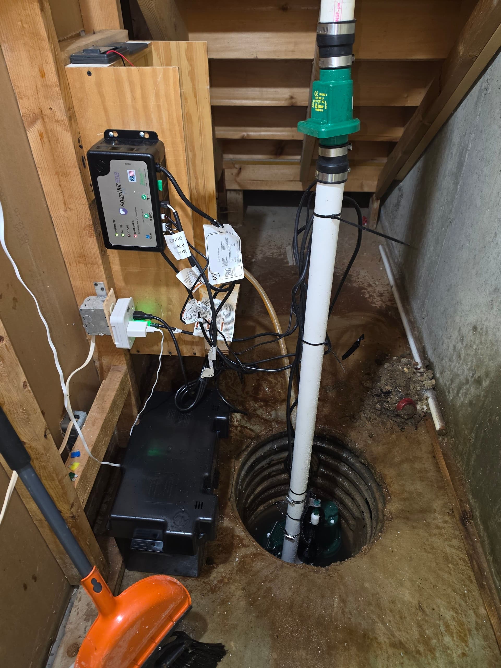 Gallery photos for Zoeller M98 Sump Pump Replacement Keeping Grand Blanc Basements Dry: Image #4