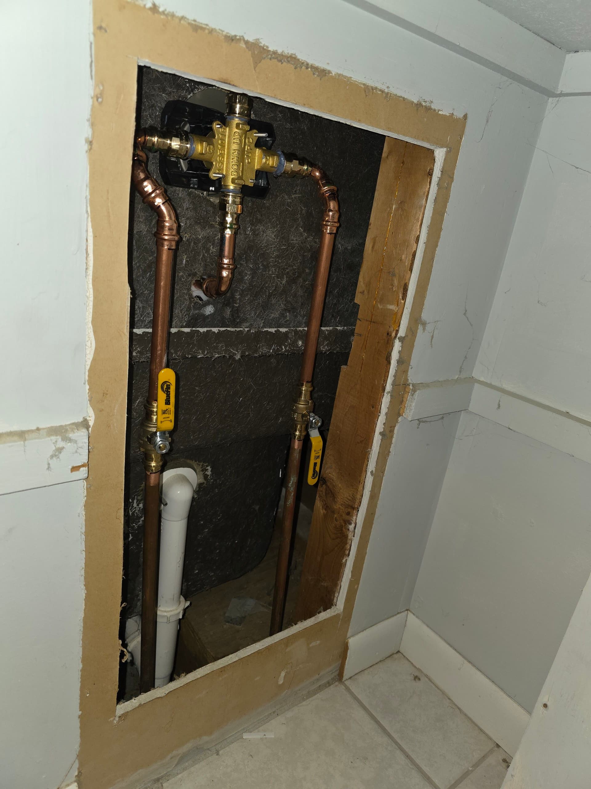 Gallery photos for Shower Valve Swap Done Right - Old Moen Out, New Delta In: Image #3