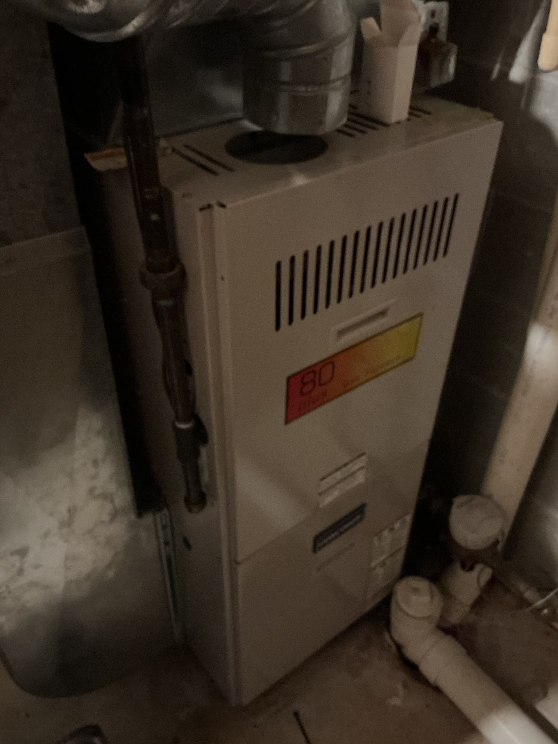 Gallery photos for 30-Year-Old Furnace Replaced With a Brand New Coleman Unit: Image #1