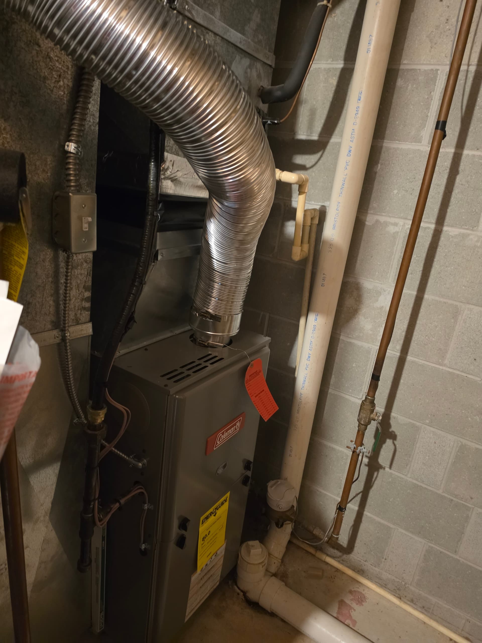 30-Year-Old Furnace Replaced With a Brand New Coleman Unit image