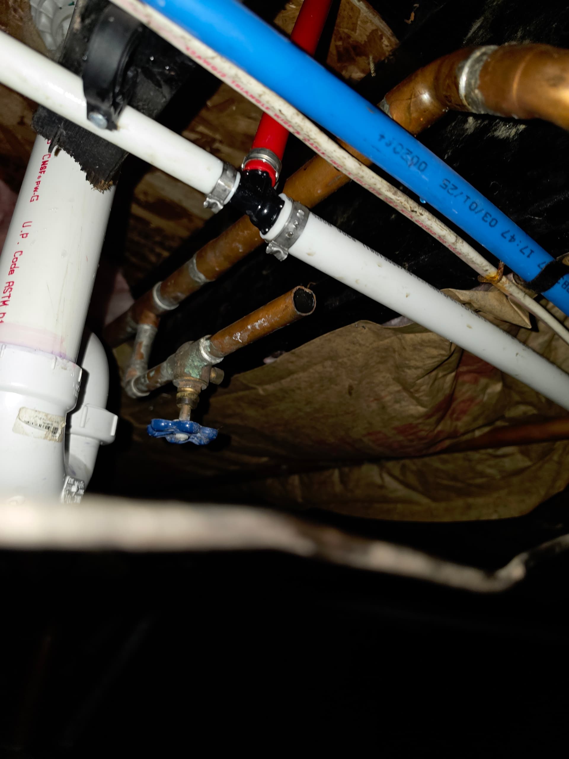 Fixing a Blown Copper Pipe Joint from a Previous Plumber's Bad Work image