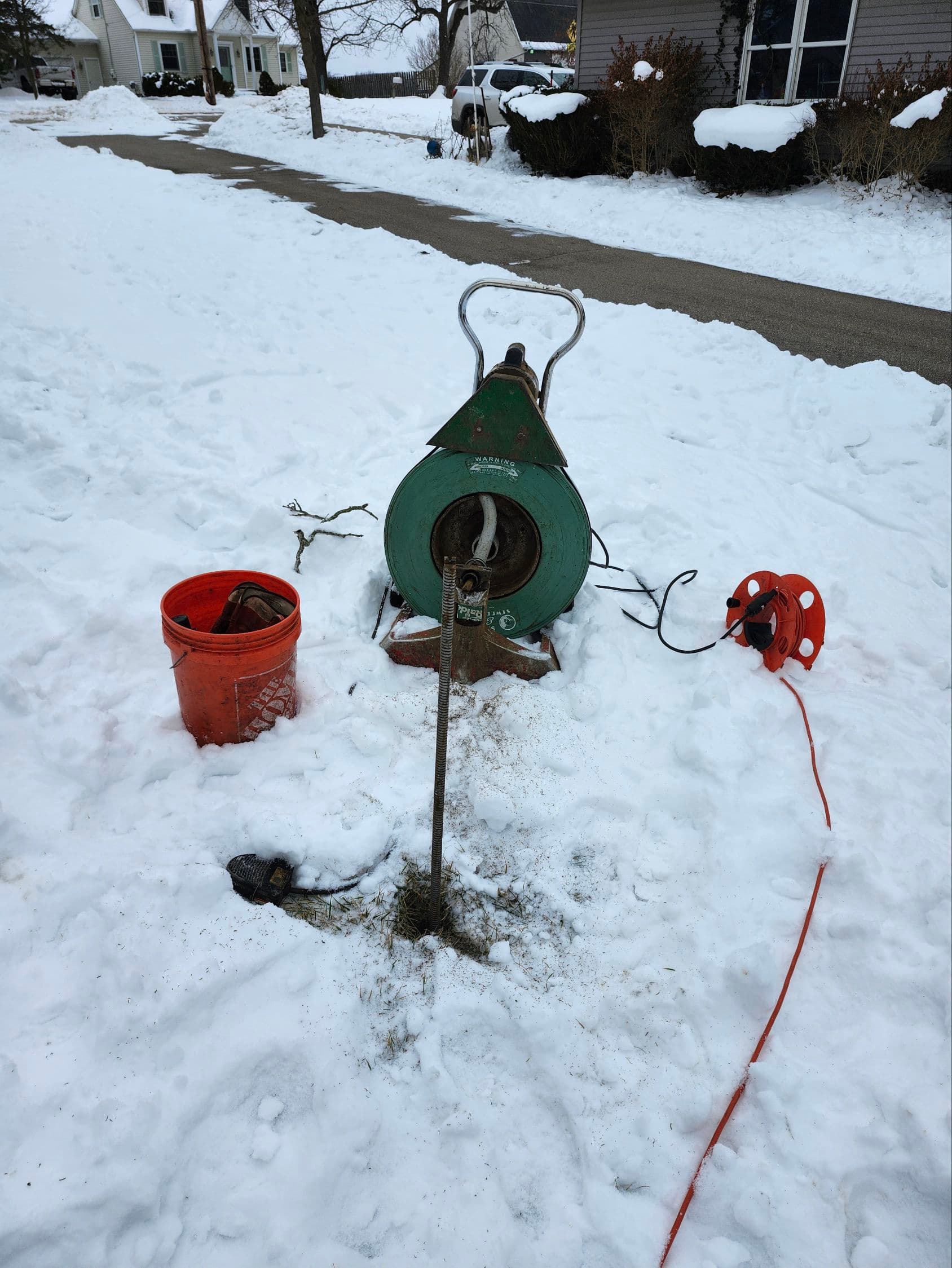 Clogged Drain? We Brought Out the Big Guns image