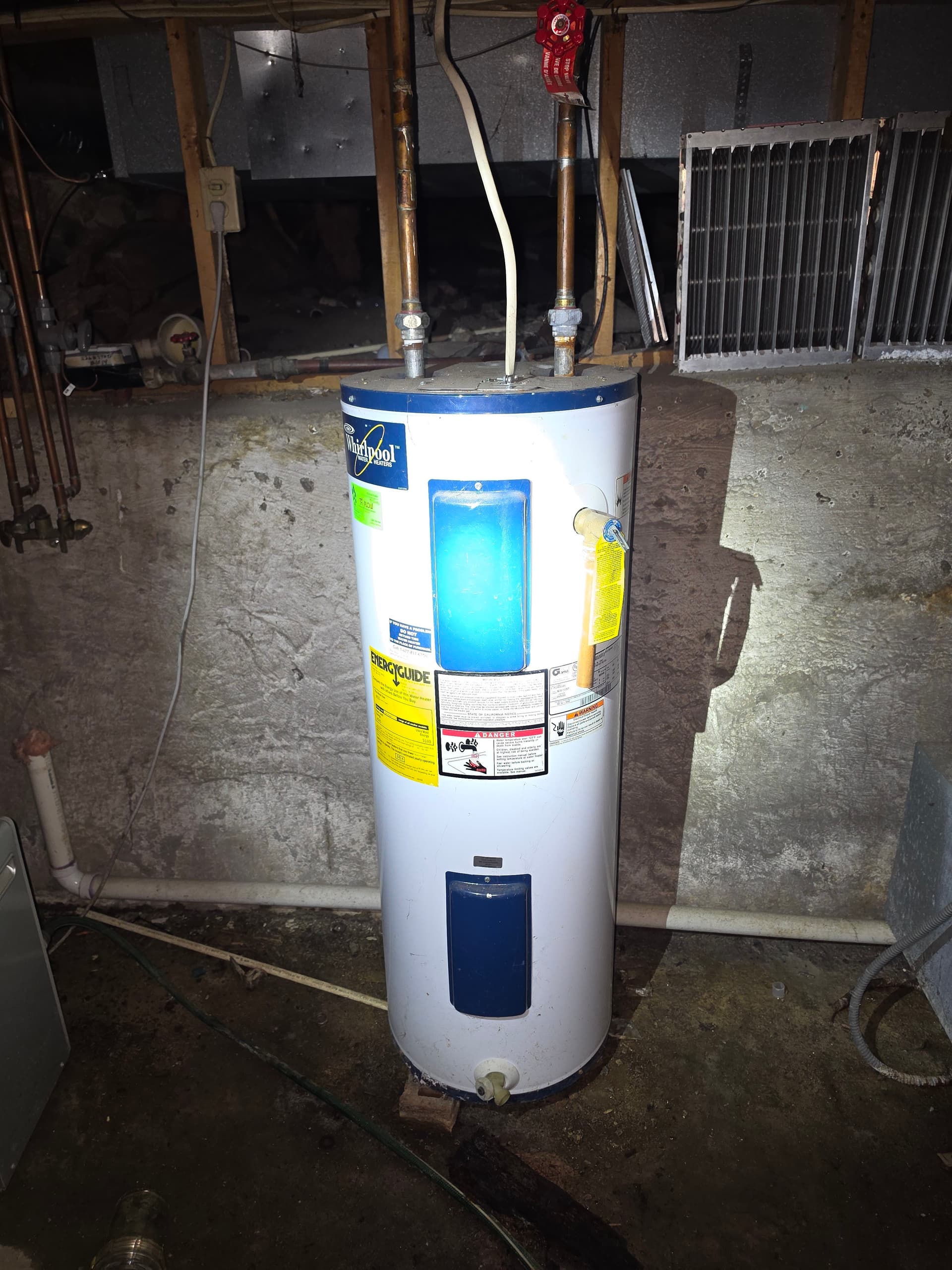 Sump Pump and Water Heater Replacement at a Dentist Office image