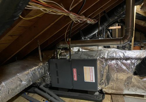 Goodman 100,000 BTU Goodman Furnace Goodman Furnace Installation Insulated Ductwork R-8 Insulation 80% Furnace